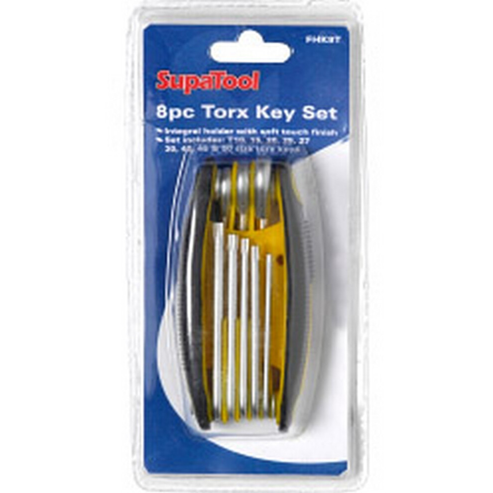 Supatool Torx Key Set (8 Piece) 5059444511585