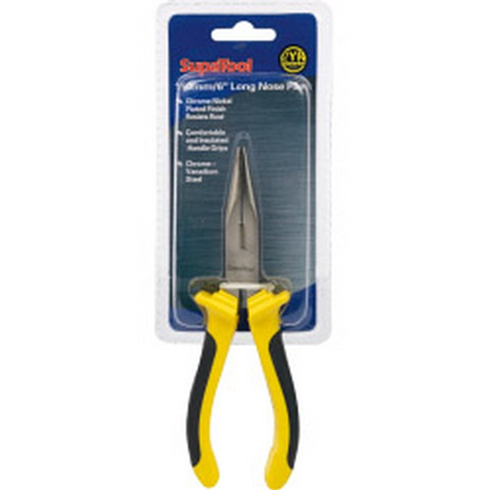 Supatool Unisex Yellow Deluxe Long Nose Plier In - Image 2