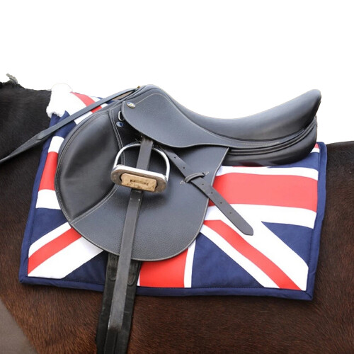Whitaker Square Union Jack Horse Saddlepad 2