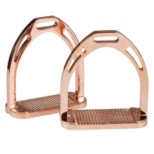 (4.5in, Rose Gold) Korsteel Stirrup Irons