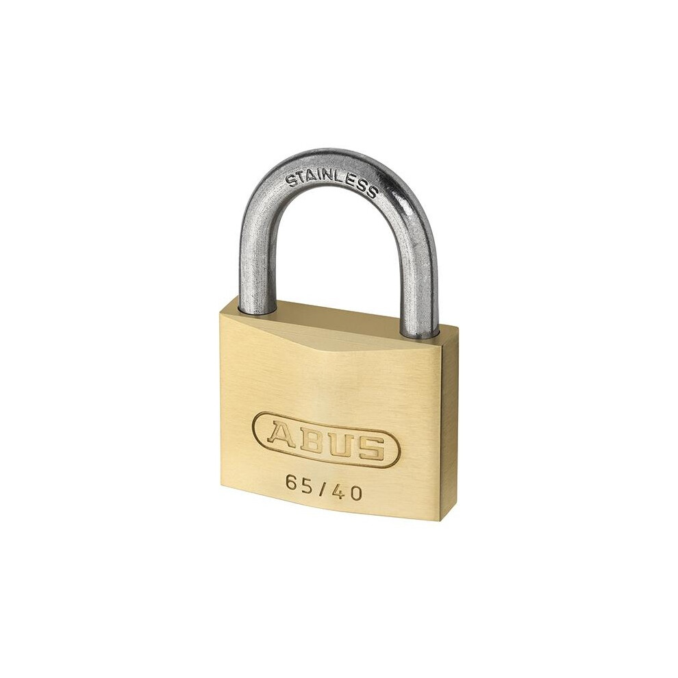 Abus Mechanical 65 Series Marine Brass Padlock 5063750565262