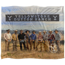 Yellowstone Dutton Ranch Silky Hands Supersoft Blanket