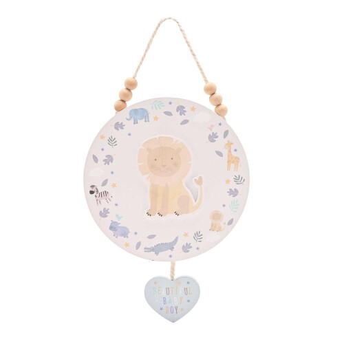 Celebrations Celebrations Petit Cheri Lion Baby Boy Plaque