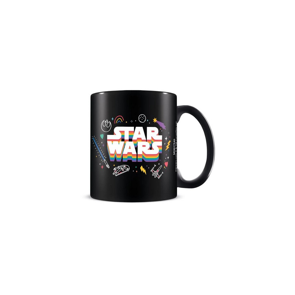 Star Wars Pride Rainbow Logo Mug