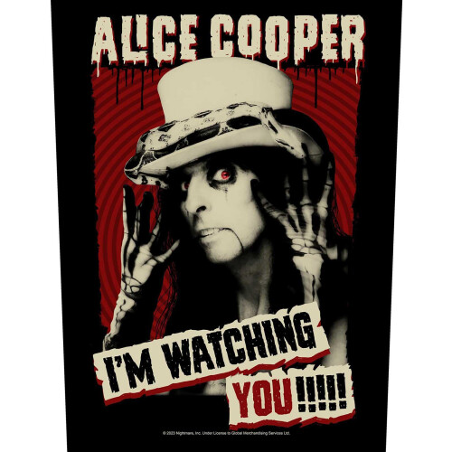 Alice Cooper I'm Watching You Patch