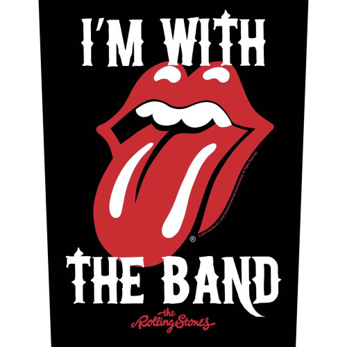 The Rolling Stones I'm With The Band Patch