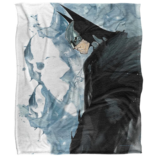 Batman Batman Silky Profile Soft Touch Blanket