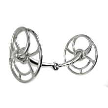 (135mm, Steel) Whitaker Universal Horse Snaffle Bit