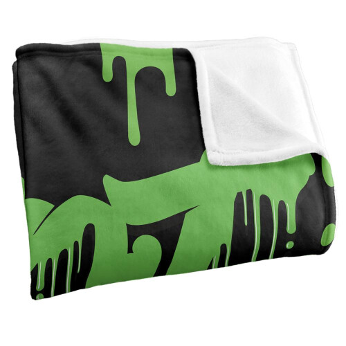 Nickelodeon Nickelodeon Hot Mess Silky Slime Supersoft Blanket 2