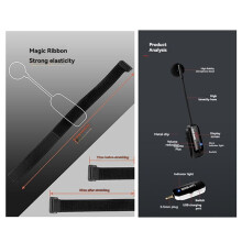 Microfone Clip- para Instrumentos Musicais - Microfone Versátil para Amplificador de Captação Erhu