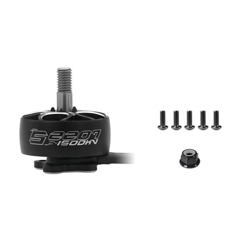 S2207 6S 8S Motor de Aeromodelismo Sem Escovas de Alta Eficiência e Alto Torque para Drones de 5 Polegadas 1500KV