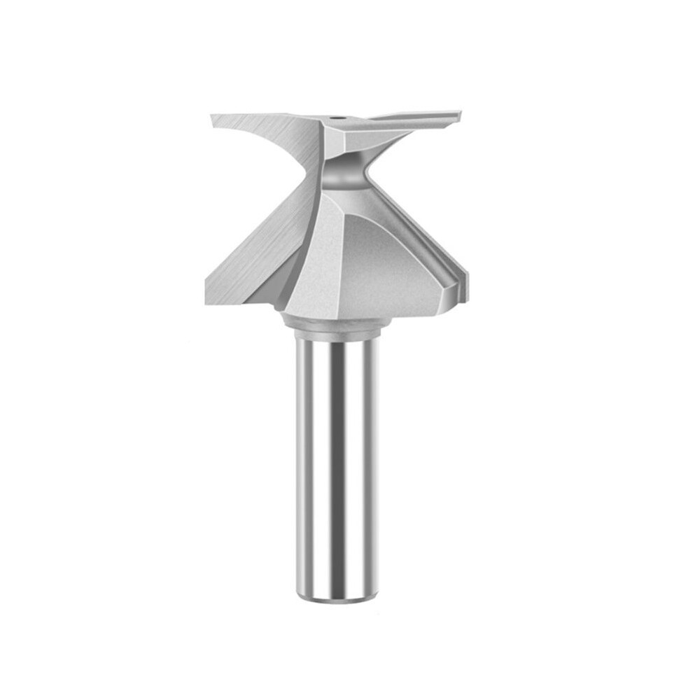 Arc Bending Integrated Forming Knife Router Bits R18x1/2Inch Woodworking Circular Bending Grooving Tool For Router Table 4711580801906