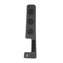 Cooling Fan Quiet Game Accessories 9500RPM Game Console Rear Cooling Fan 3 Fan Speed Setting for PS5 Slim Console Black