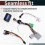 For   Hatchback Adapter Cables Wries Car Radio Android 16pin Cable 2006+ ISO Power Cable 3