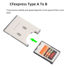 CFexpress Type A-Geheugenkaart Naar CFe Type B-Kaarthouderadapter XQD-Geheugenkaart NVMe-Converter CFexA Naar B