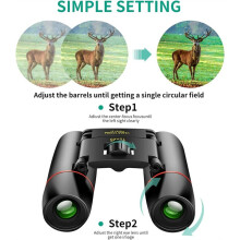 12x25 Small Pocket Binoculars Compact Adults, Kids Binoculars Boys for Bird Watching,Concert Theater Opera