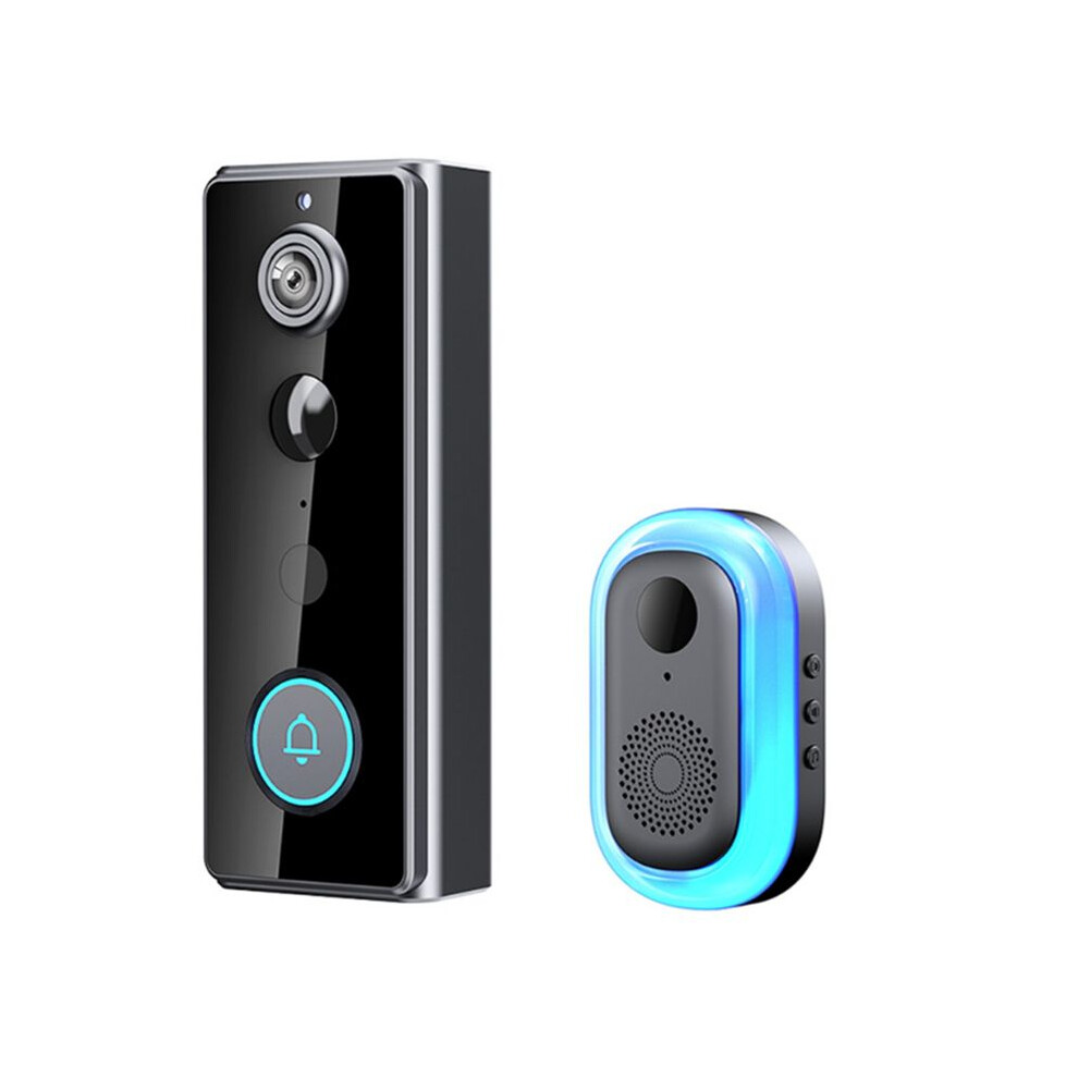 Zandonà Doorbell Camera Wireless Outdoor With Chime,180 -To-Toe View, 2K Video Doorbell No Subscription,Tuya 2.4Ghz Wifi