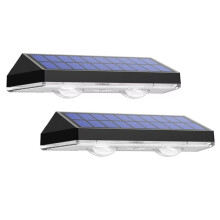 Solar-Zaunleuchten für Außenbereich, Wasserdicht, LED, 3000 K/4500 K/6000 K, 3 Modi, 50 Lumen, Solarbetrieben
