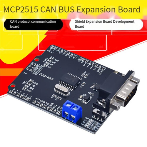 MCP2515 Can Bus Shield Development Board SPI 9 Pins Standard Sub-D CAN BUS Shield Controller for 2