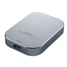 Caixa de Disco Rígido Externo USB 3.2 Gen 2 10 Gbps com Suporte para SSD M.2 NVMe 2230 Magnético