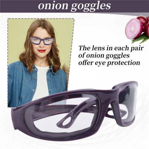 Tears Free Onion Chopping Goggles Glasses Eye Protector Kitchen Gadget Tool 1
