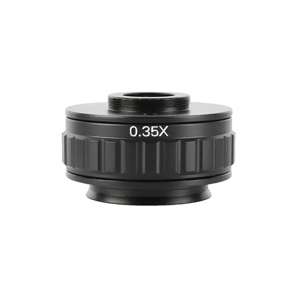 Microscope C Mount Adapters Lens 0.35X Ccd For Trinocular Stereo Microscope Camera 38Mm Interface Increased Field 6032483710583