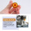 16mm Male Thread Dia Plastic Oil Plug for Air Compressor Orange 6