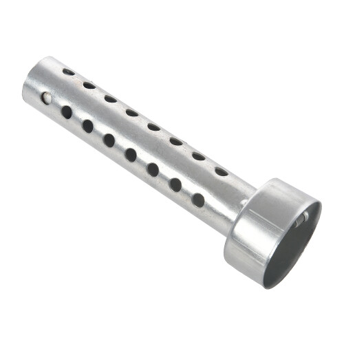 Silver Motorcycle Exhaust Can Muffler Insert Baffle DB Killer Silencer 45mm x 140mm 1