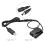 DR-E8 Dummy Battery with  Power Bank USB Adapter Cable Replacement for LP-E8 for   550D 650D 700D DSLR Cam 2
