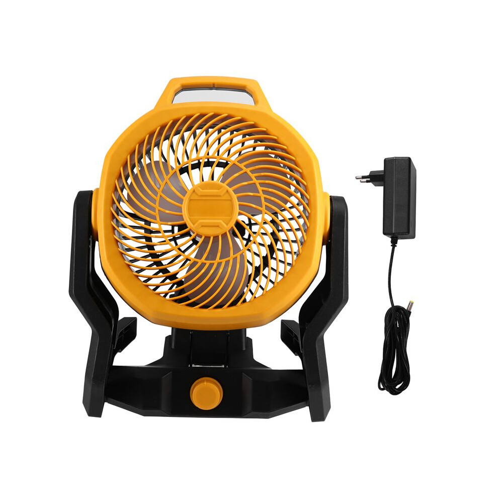 Portable Camping Fan Powered Desktop Floor Fan For Dcb200 18V 20V Lithium Battery Eu Plug 6031691701215