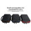 Game Console Hard Shell Carrying Case for 3DS XL 3DS Game Card Accessories Protective Storage Bag  & Black 6