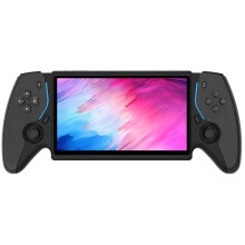 HC8000 7inch Screen Retro Handheld Game Console 64G 15000 Games Open Source Game Player Support 30+ Emulators Black