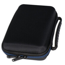 Game Console Hard Shell Carrying Case for 3DS XL 3DS Game Card Accessories Protective Storage Bag & Black