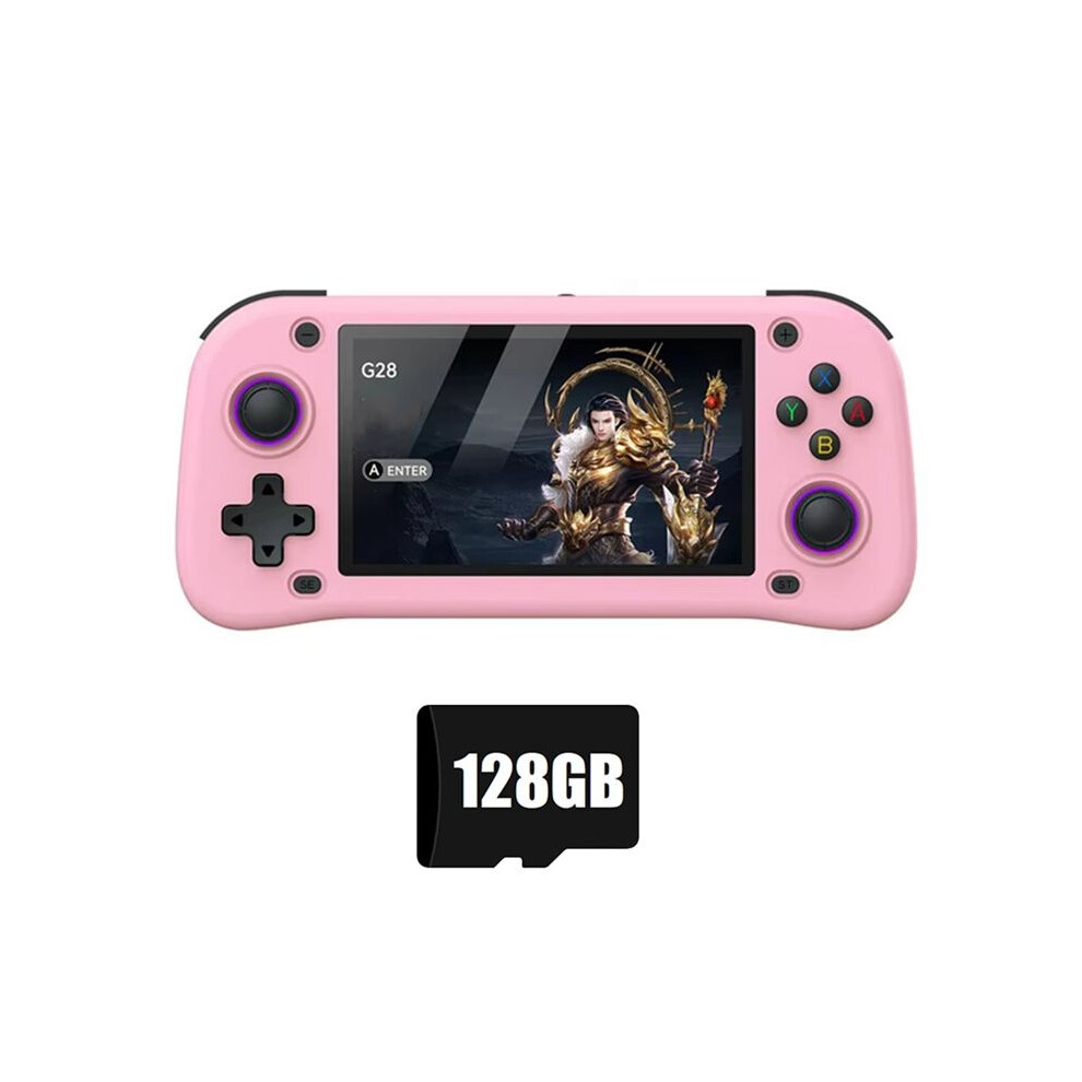 G28 Retro Handheld Video Game Console 128G 4.3 Inch Hd Screen Linux Game Player Supports 20+ Emulators 4713114367995
