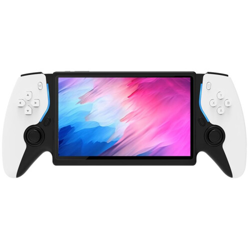 HC8000 7inch Screen Retro Handheld Game Console 64G 15000 Games Open Source Game Player Support 30+ Emulators White