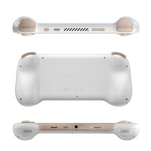 H55 Retro Video Handheld Game Console 5.5inch HD IPS Screen Dual Hall Joystick Game Player Support 20+ Emulators White