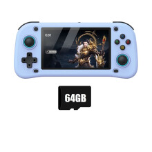 G28 Retro Handheld Video Game Console 64GB 4.3 Inch HD Screen Linux Game Player Supports 20+ Emulators