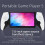 HC8000 7inch Screen Retro Handheld Game Console 64G 15000 Games Open Source Game Player Support 30+ Emulators Black 10