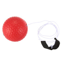 Boxen Reflex Geschwindigkeit Punch Sanda Boxer Erhöhen Der Reaktionskraft Hand Eye Training Set Stressreaktionskugel Rot
