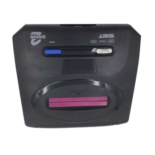For  Mega Drive 2 Retro16Bit Game Console Old Fashioned MD Game Console with 5 Games Vintage Gaming EU Plug 2