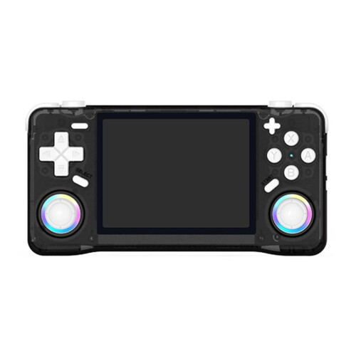 Console de Videogame Portátil Retrô XF35H, 64 GB, Jogos Pré-Carregados, Tela IPS de 3,5 Polegadas, WiFi, Linux, Pocket Player B