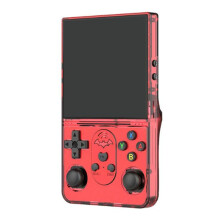 S600 Retro Game Console 128G Open Source Linux 4.0Inch IPS Screen Handheld Video Player with 18000+ Games Red