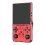 S600 Retro Game Console 128G Open Source Linux 4.0Inch IPS Screen Handheld Video Player with 18000+ Games Red 1