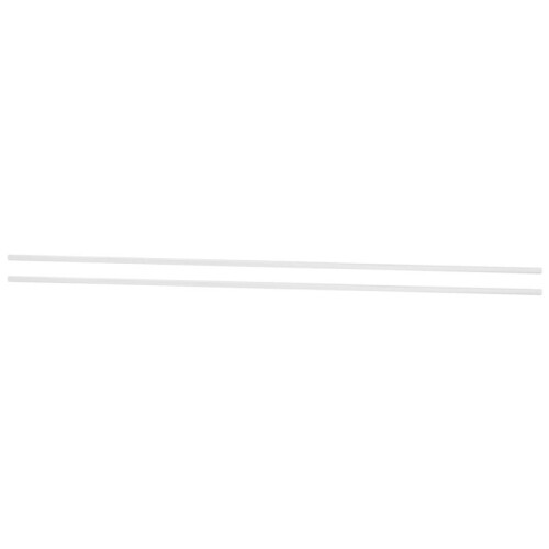 3Mmx250Mm Round Shape Solid Acrylic Rod Pmma Extruded Bar Clear 2Pcs