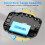 Zero 40 Vertical Retro Handheld Video Game Console 64G 4.0 Inch IPS Touch Screen for Android Portable Game Player A 7