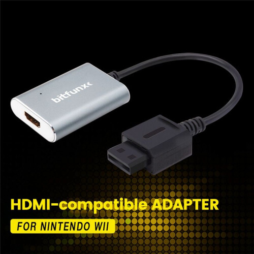Bitfunx Adaptador Compatível com  da para   NTSC PAL, Consoles de Jogos Retrô, Conversor de Vídeo HD, Conecte e Use 1