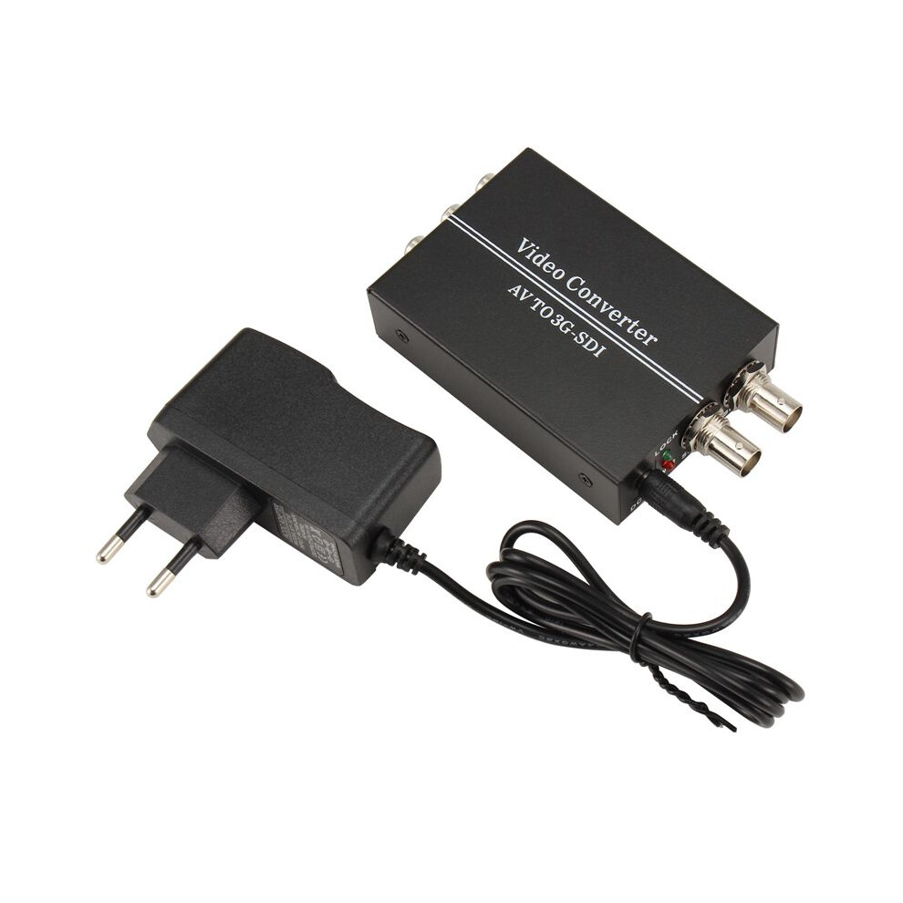 Av To Sdi Converter For Hd 3G Sdi Rca To Sdi Bnc Audio Video Adapter For Hdtv Monitor Eu Plug 6033968171110