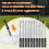 10Pcs Carburetor Adjustment Screwdriver Carburator Tool Kit for Engine Trimmer Weedeater Chainsaw 5