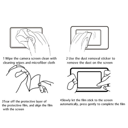 Suitable for  Camera Tempered Film G5X/G7X/G7XII Screen Protector 2