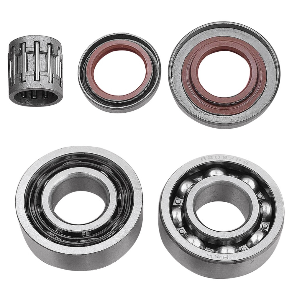 Crankshaft Crank Bearing Oil Seals Kit For Ms361 Ms 361 Chainsaws Parts 9503-003-4266 9503-003-0354 Silver 6033713370195